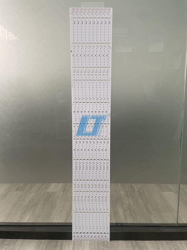 Piastra isolante Industrial Led Lighting Pcb Con Clienti richiesti Maschera di saldatura Colore