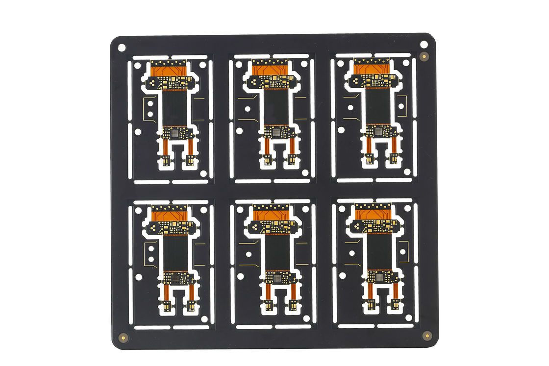 SMD Bga Dip Rigid Flex PCB Assembly 4 strato Sanforizato Hasl Lf superficie