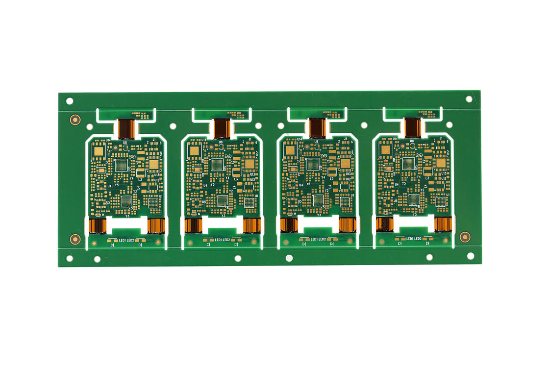 Dischi di circuiti rigidi flessibili 4L Trattamento Enig 0.1Mm Trace Bend Radius 0.5-10Mm