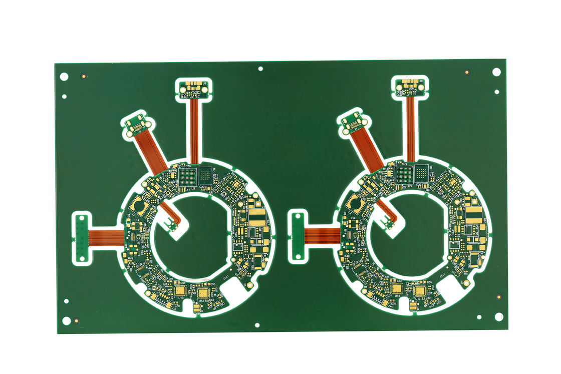 Buona flessibilità Flesso rigido Pcb assemblaggio 52L Max strato radius di curvatura 0,5-10Mm