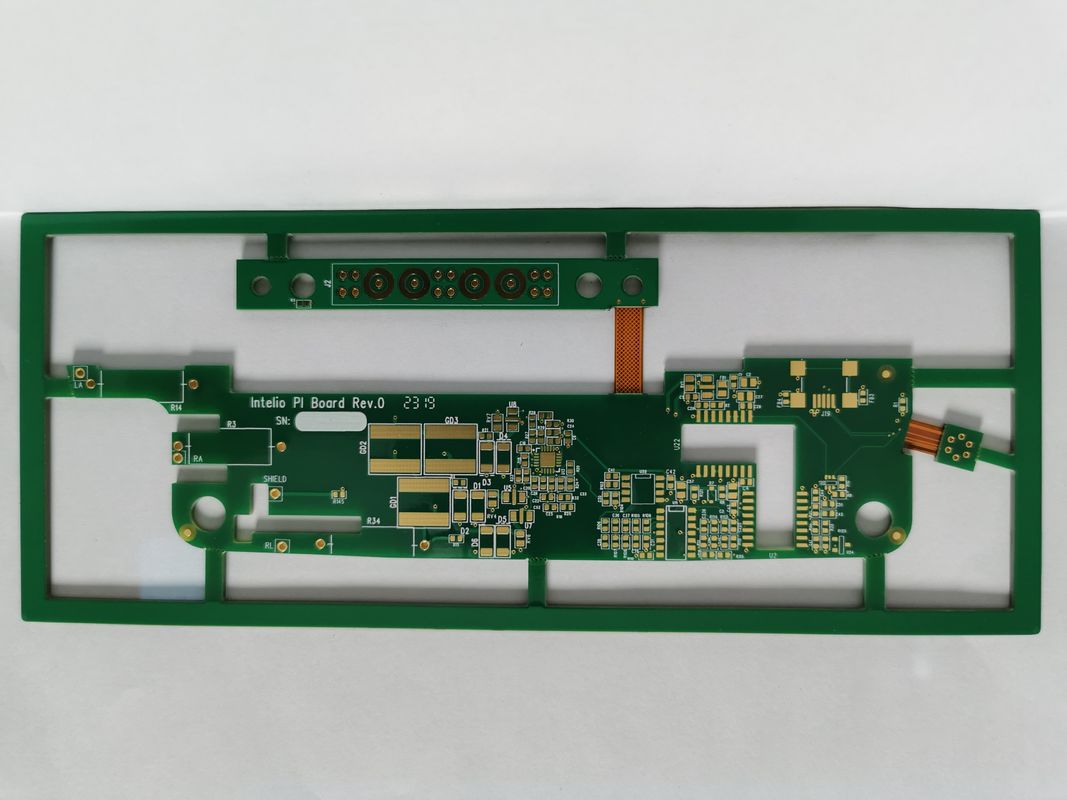 4 strati PCB Flessibile Pcb pieghevole con rivestimento sanforizzato Hasl Lf Finish