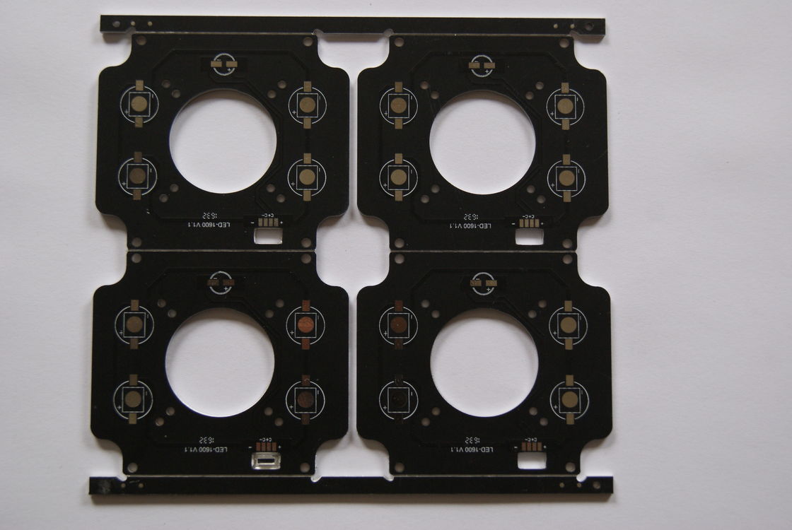 Fabbricazione elettronica 1200 MM Lunghezza giallo politronica a schermo di seta PCB per materiali durevoli e dispositivi