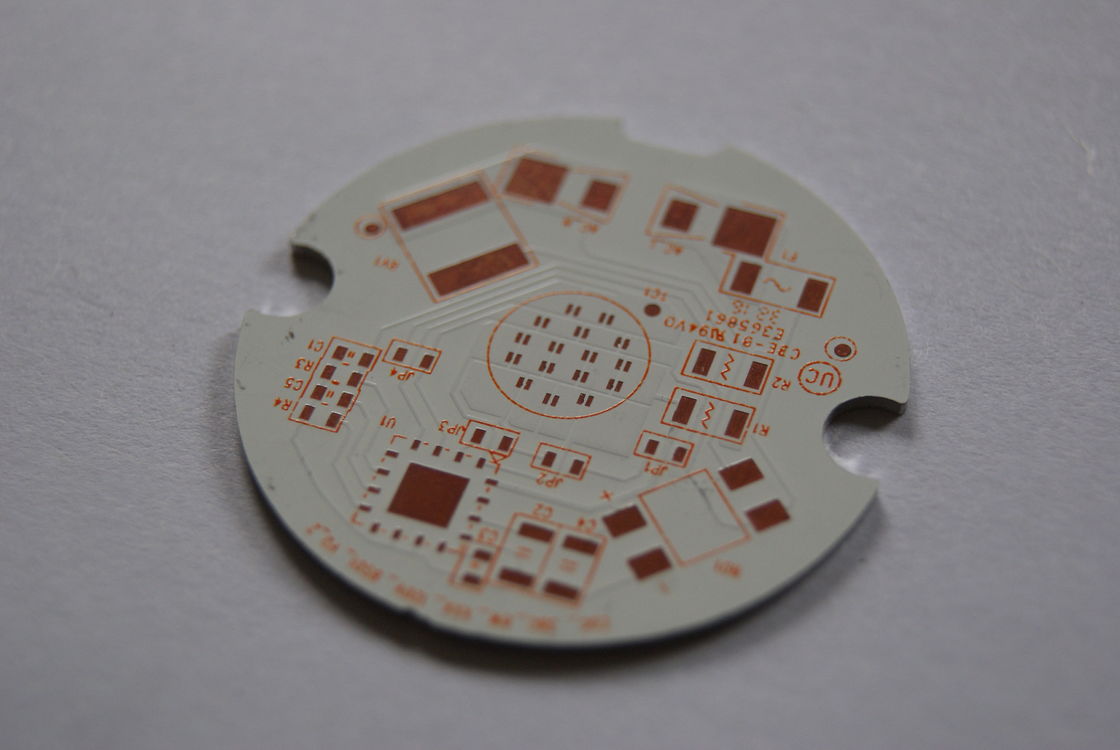 Tavola di base per PCB IMS a seta su misura Conduttività termica Clienti richiedono la maschera di saldatura Colore