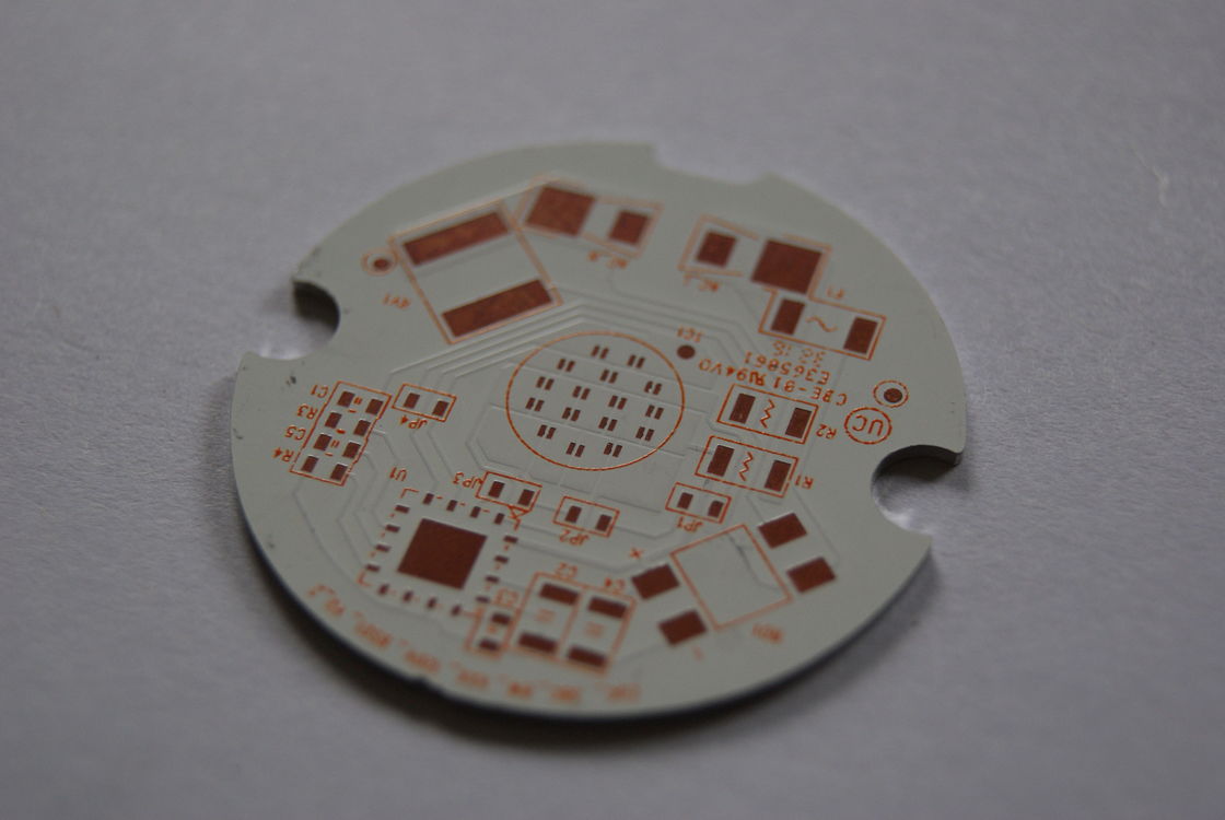 Bianco Giallo Immersione Argento PCB Base Board 0.5-6.0oz rame IMS Circuito Board