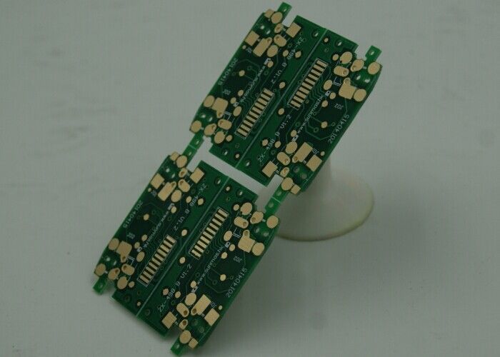 PCB a doppio strato a doppio lato con 1-6oz di peso di rame e 0,075mm di min Hole Dia
