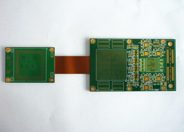 Densità Assemblaggio PCB rigido flessibile sanforizzato 1-28 strati 52L 0,5-10mm raggio di curvatura
