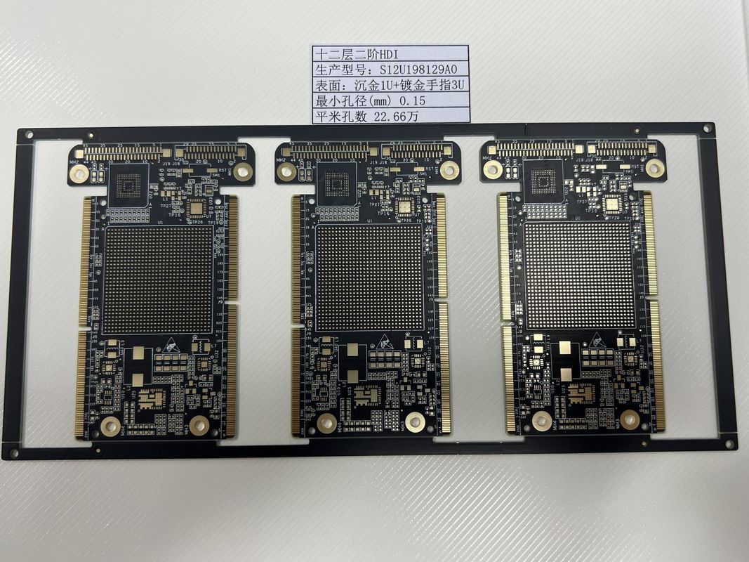 Ultra sottile 4L1+N+1 PCB ad alta densità Progetti elettronici complessi HDI PCB prototipo