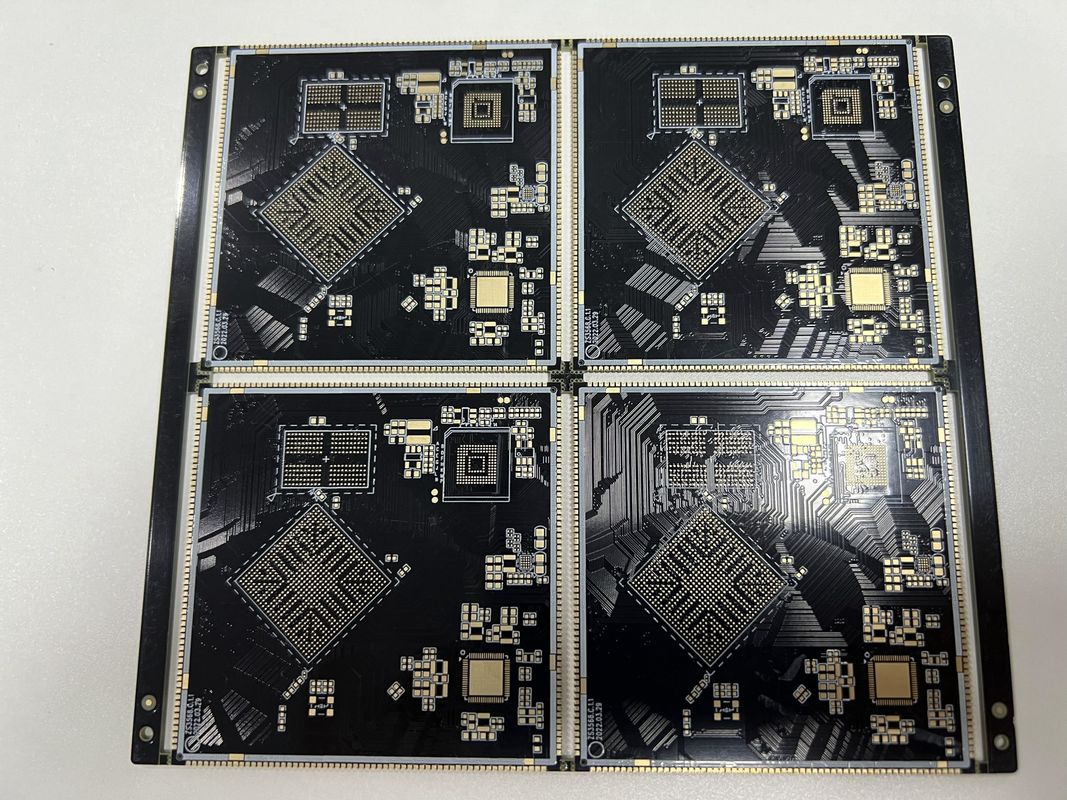 FR4 IT180 4-20 Strati HDI PCB Board con controllo di impedenza multi e buco di 0,1 mm Nickel-Palladium BGA 0,2 mm