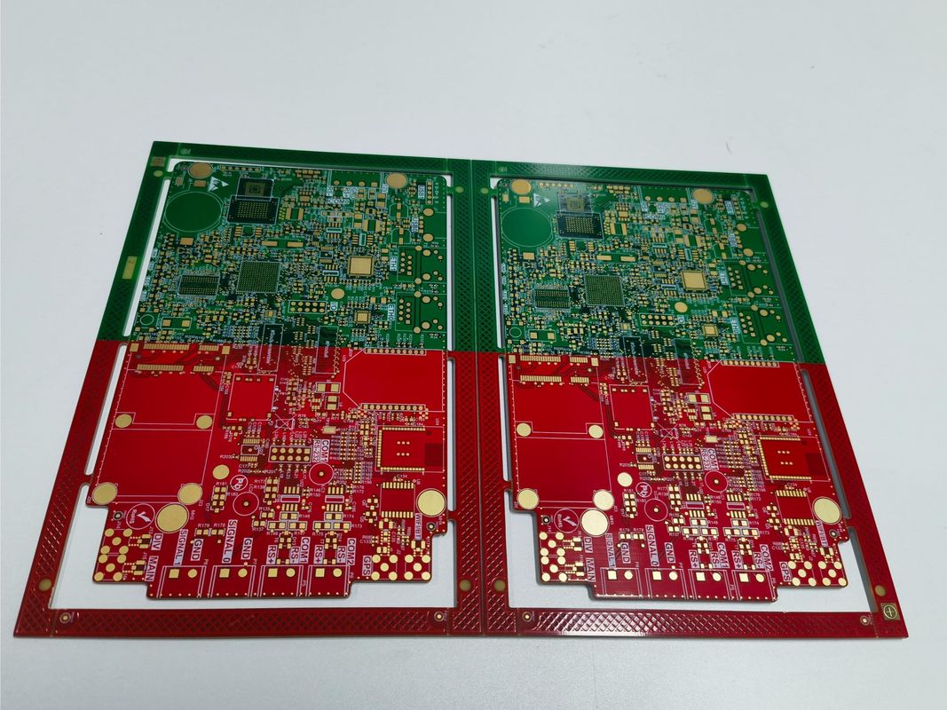 Advanced Multilayer PCB Board 4 colori di maschera di saldatura in una sola tavola PCB