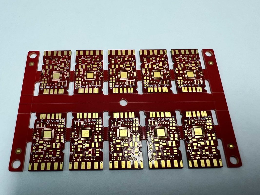 0.15mm Inner Layer Spacing HDI PCB Board con seta bianca e dimensione del foro più piccolo 0.1mm Beneficio