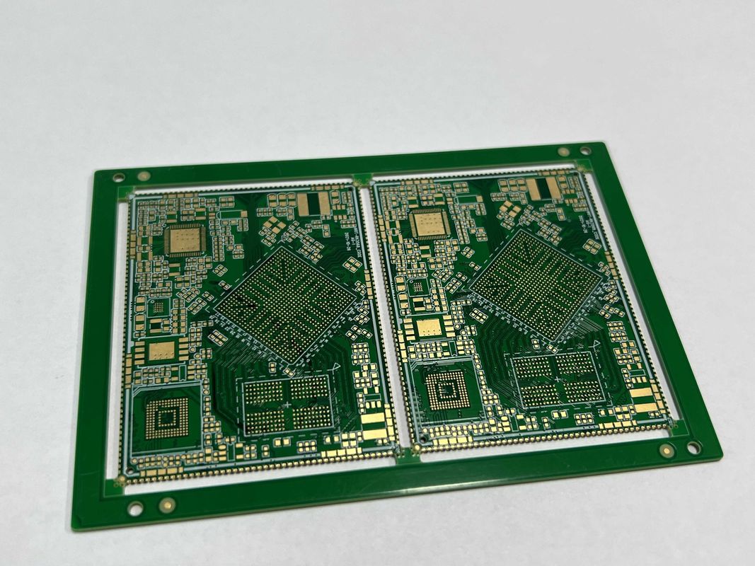 Sì Controllo dell'impedenza Tavola HDI PCB con mezza buca e dimensione minima del buco di 0,15 mm