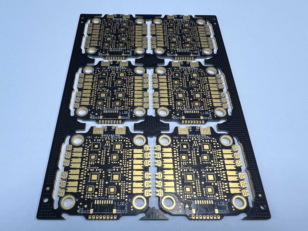 12OZ Copper Weight Multilayer PCB Board con superficie in oro per immersione per applicazioni e superficie in argento per immersione