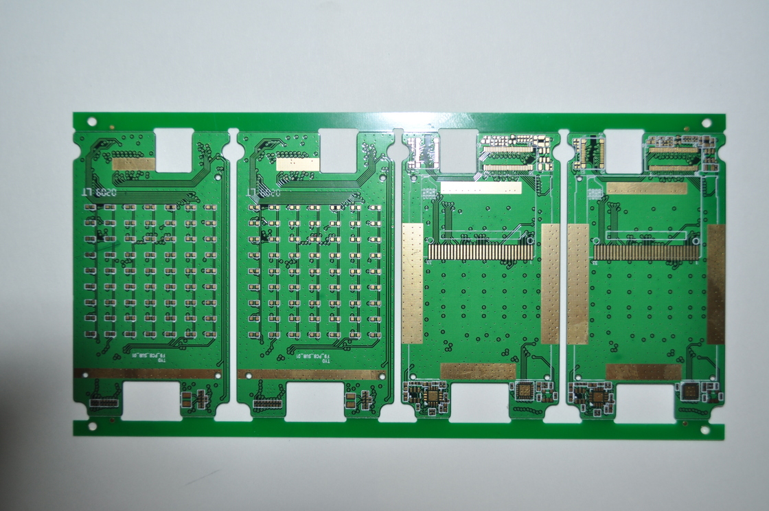 PCB a doppia faccia a 5 Mil con spazio conduttore, tecnologia standard e servizi di progettazione/assemblaggio PCB