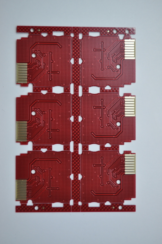 0.2mm Min. PCB a doppio lato, da buco a rame, con controllo dell'impedenza e finitura superficiale OSP