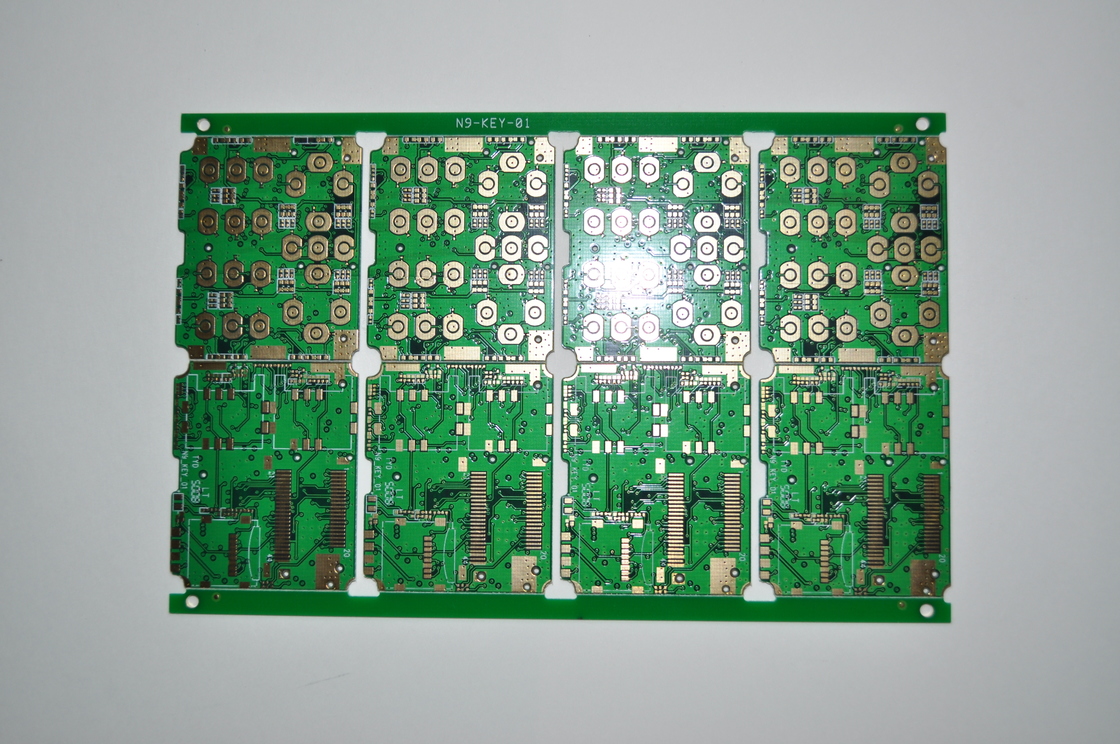 PCB a doppio lato senza alogeni/controllo dell'impedenza con tecnologia standard Min.