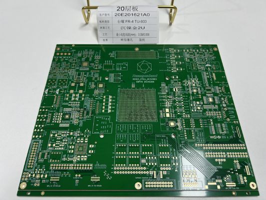 20 schede PCB a strato con controllo di impedenza multigruppo VIPPO sotto pasta TU-933