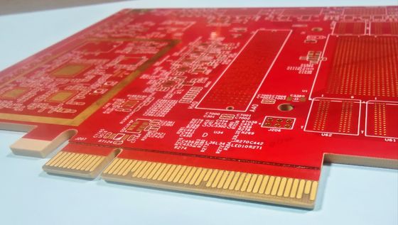 0.1mm Laser Drill Hole Size HDI PCB Board for Density Electronic Devices Spessore 0,4-3,2mm Materiale grezzo FR4 IT180